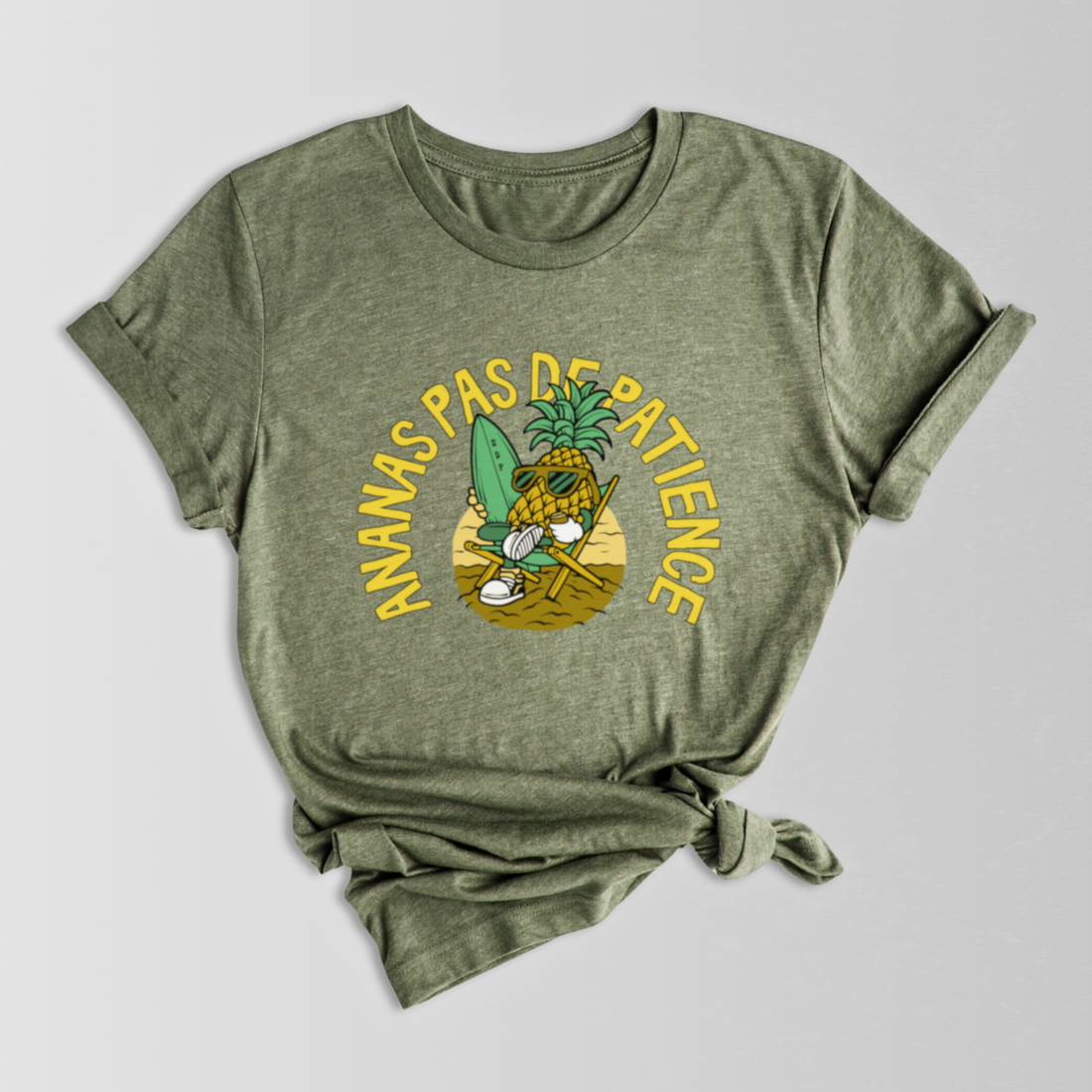 Tee-shirt Ananas | T-shirt Unisex | Chemise D’été Amusante | Foodie Tee - Foto 4