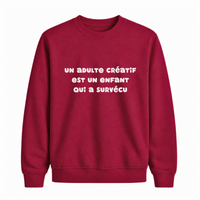 Sweatshirt Adulte Créatif