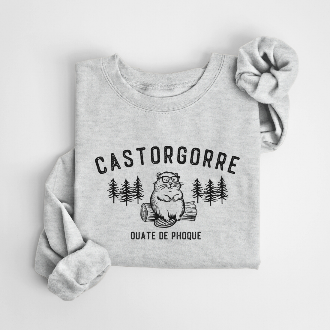 SWEATSHIRT CASTOR - GRUAU