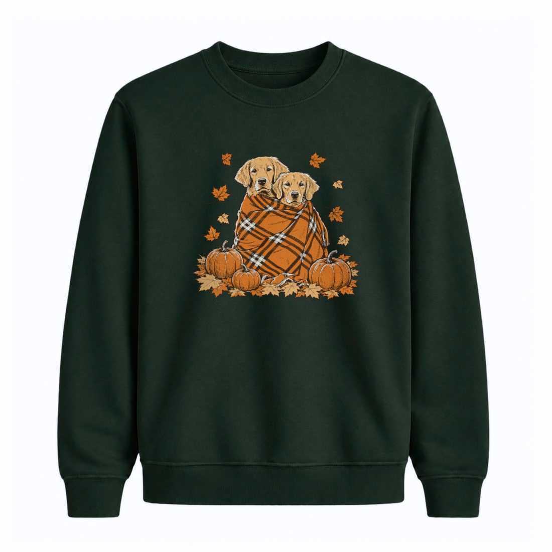 Sweatshirt Chiens Automne