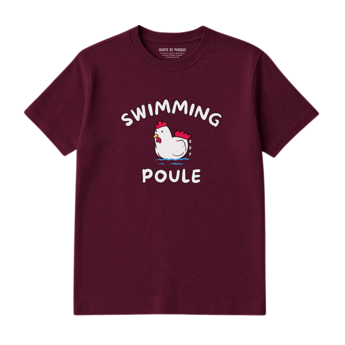 SWIMMING HEN T-SHIRT