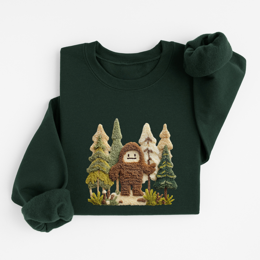 Sweatshirt Sasquatch Effet Patch