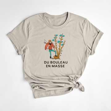 T-SHIRT BOULEAU - AMANDE