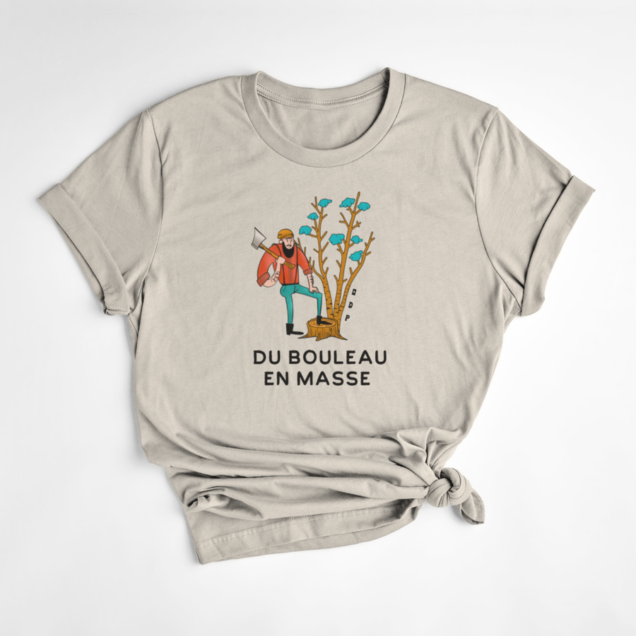 T-SHIRT BOULEAU - LIN