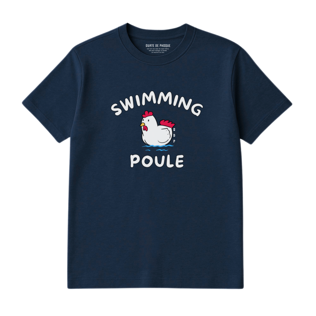 SWIMMING HEN T-SHIRT