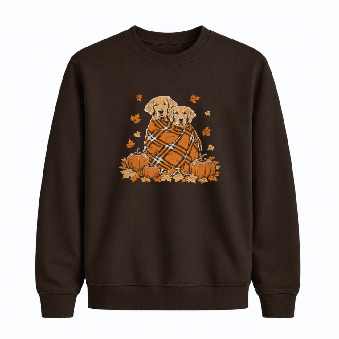 Sweatshirt Chiens Automne