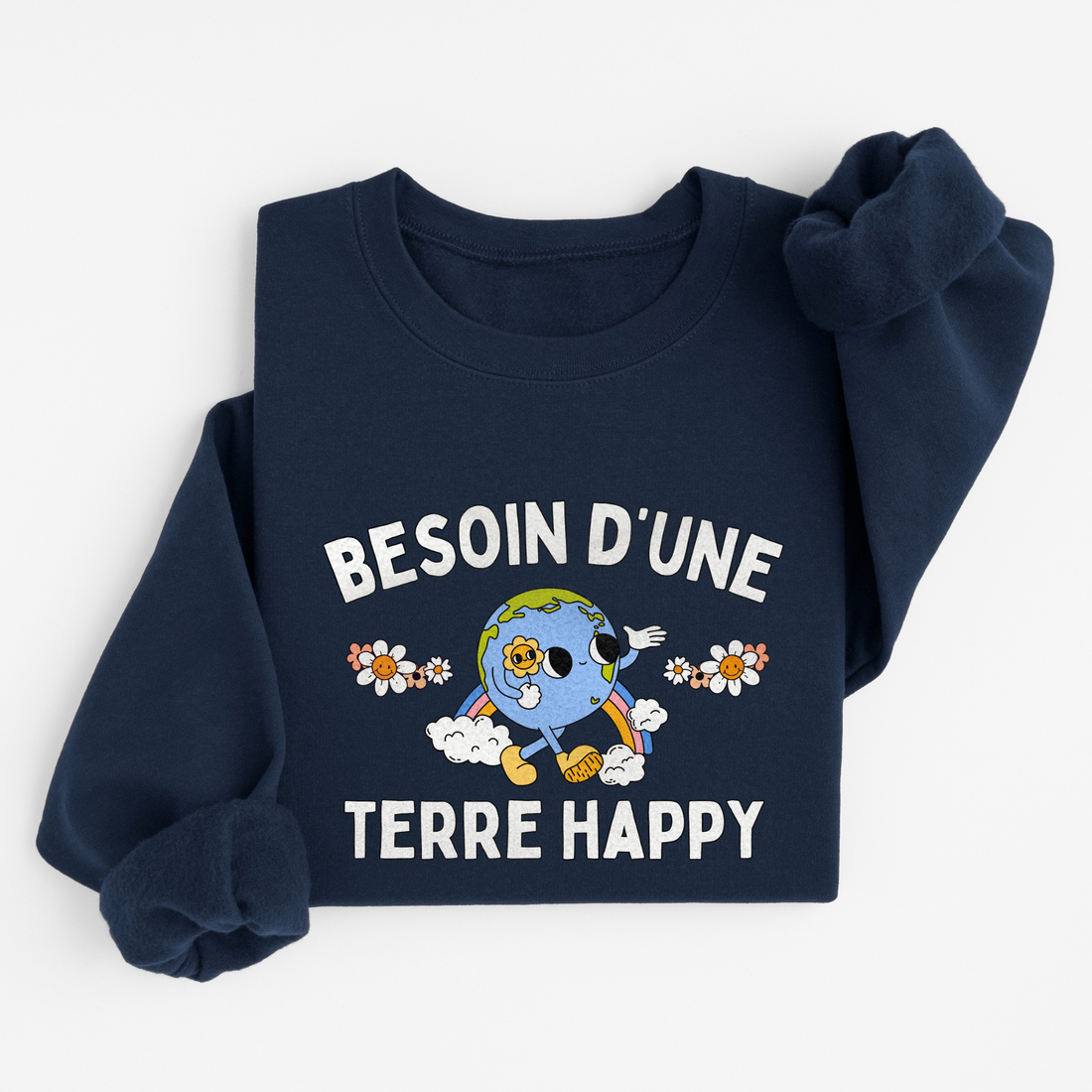 Sweatshirt Terre Happy