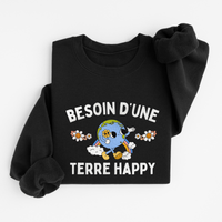 Sweatshirt Terre Happy