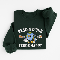 Sweatshirt Terre Happy