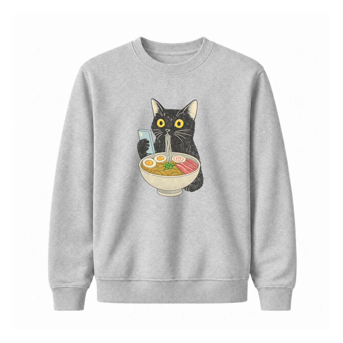 Sweatshirt Chat Ramen - Enfant