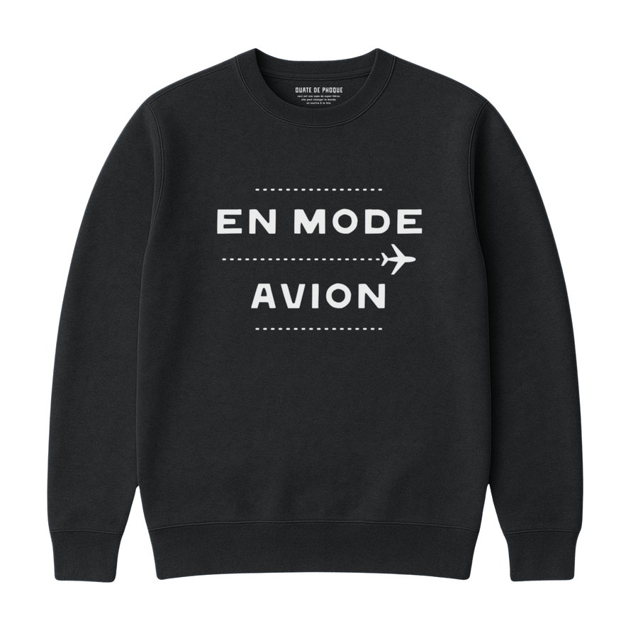 Sweatshirt Mode Avion