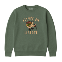 Sweatshirt Élevée En Liberté