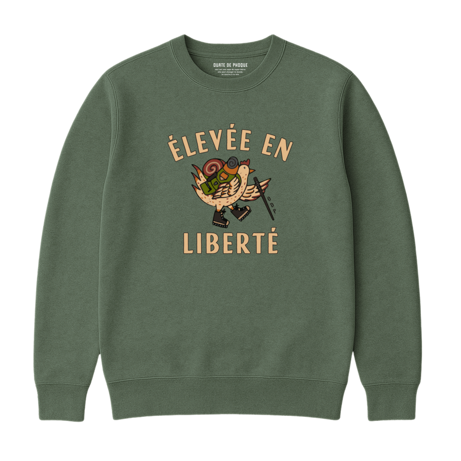 Sweatshirt Élevée En Liberté
