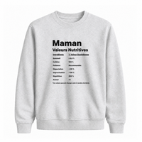 Sweatshirt Valeurs Nutritives