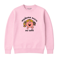 Sweatshirt Madame Accro Au Café