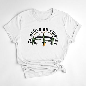 T-SHIRT BRÛLE EN CUISSES