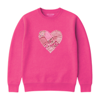 Sweatshirt Coeur Patch