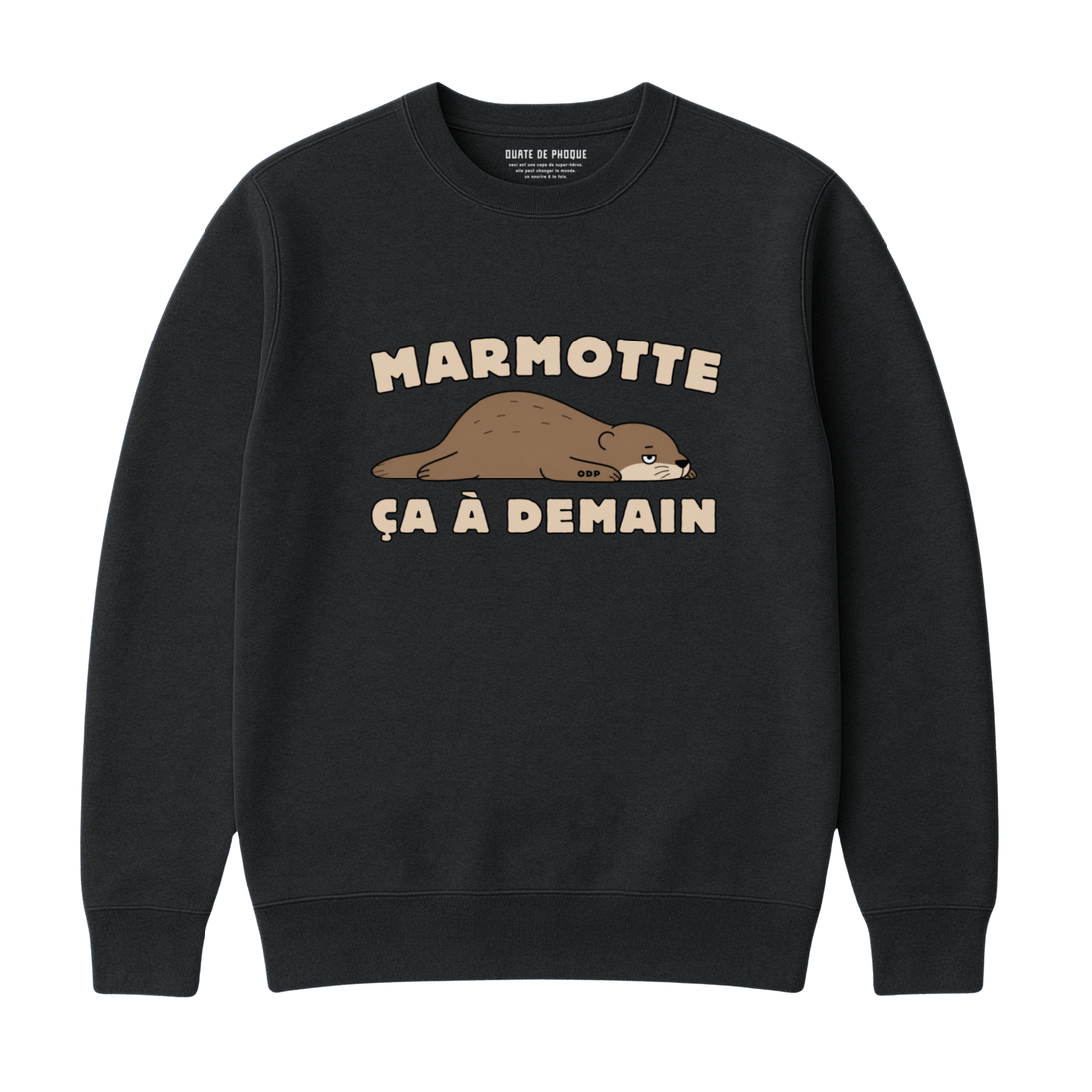 Sweatshirt Marmotte