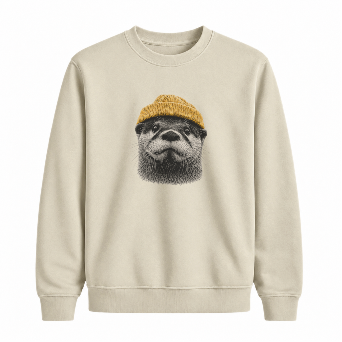 Sweatshirt Loutre Vintage