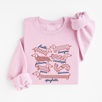 Sweatshirt Pâtes Chiens