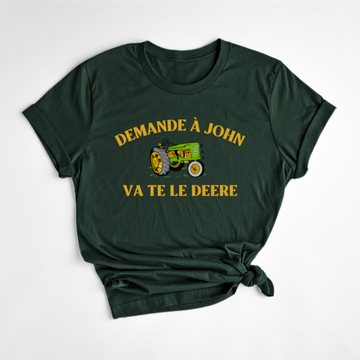 T-SHIRT JOHN DEERE - FORÊT