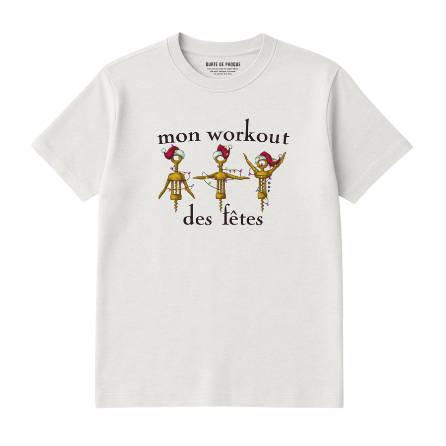 T-Shirt Workout Des Fêtes