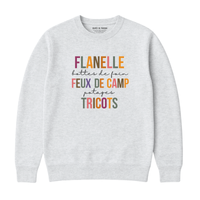 Sweatshirt Flanelle