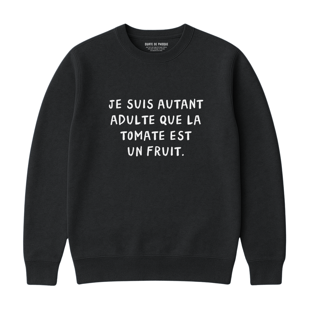 Sweatshirt Adulte Tomate