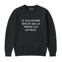 Sweatshirt Adulte Tomate