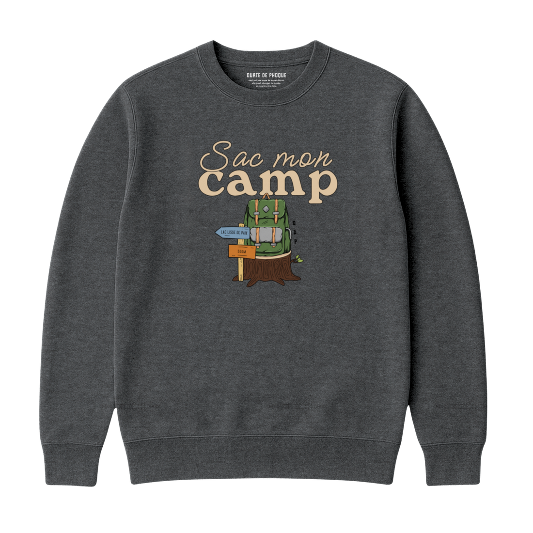 MY CAMP BAG SWEATSHIRT