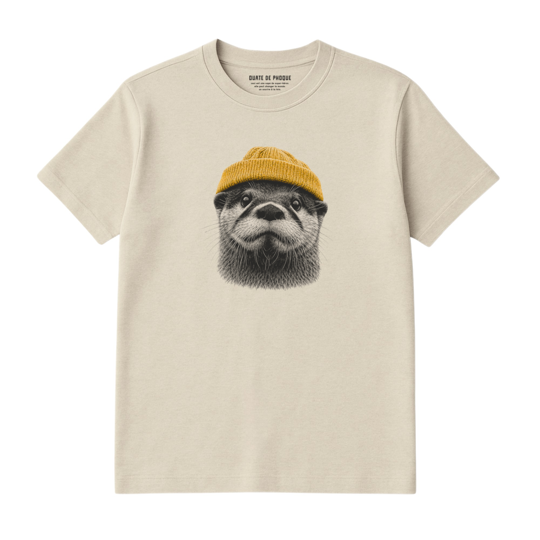 T-Shirt Loutre Vintage