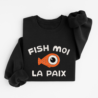 Sweatshirt Fish Moi La Paix