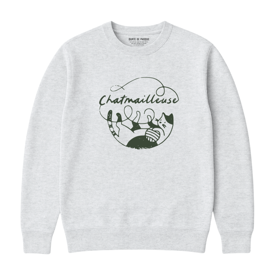 Sweatshirt Chatmailleuse
