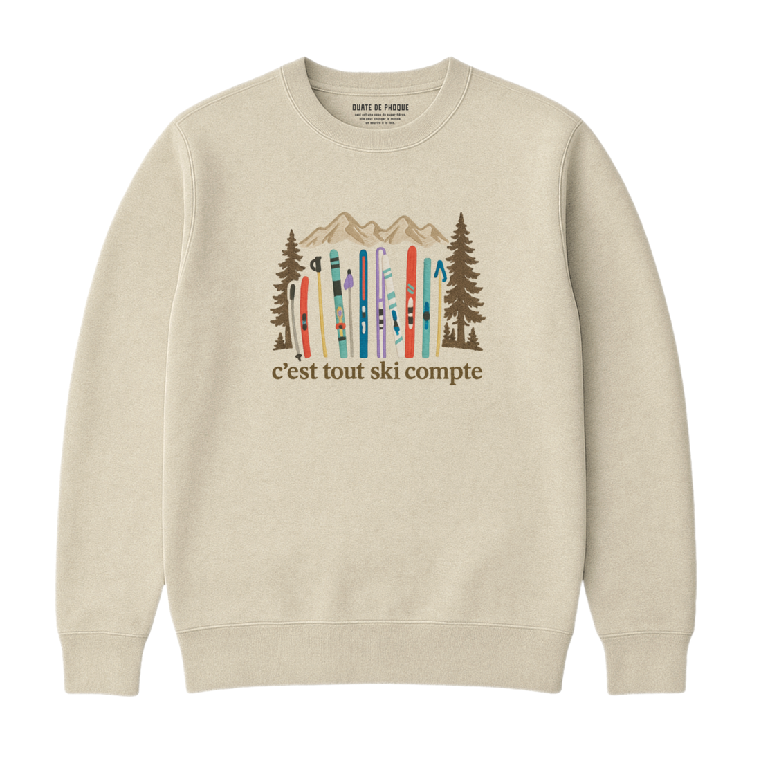 Sweatshirt Ski Compte