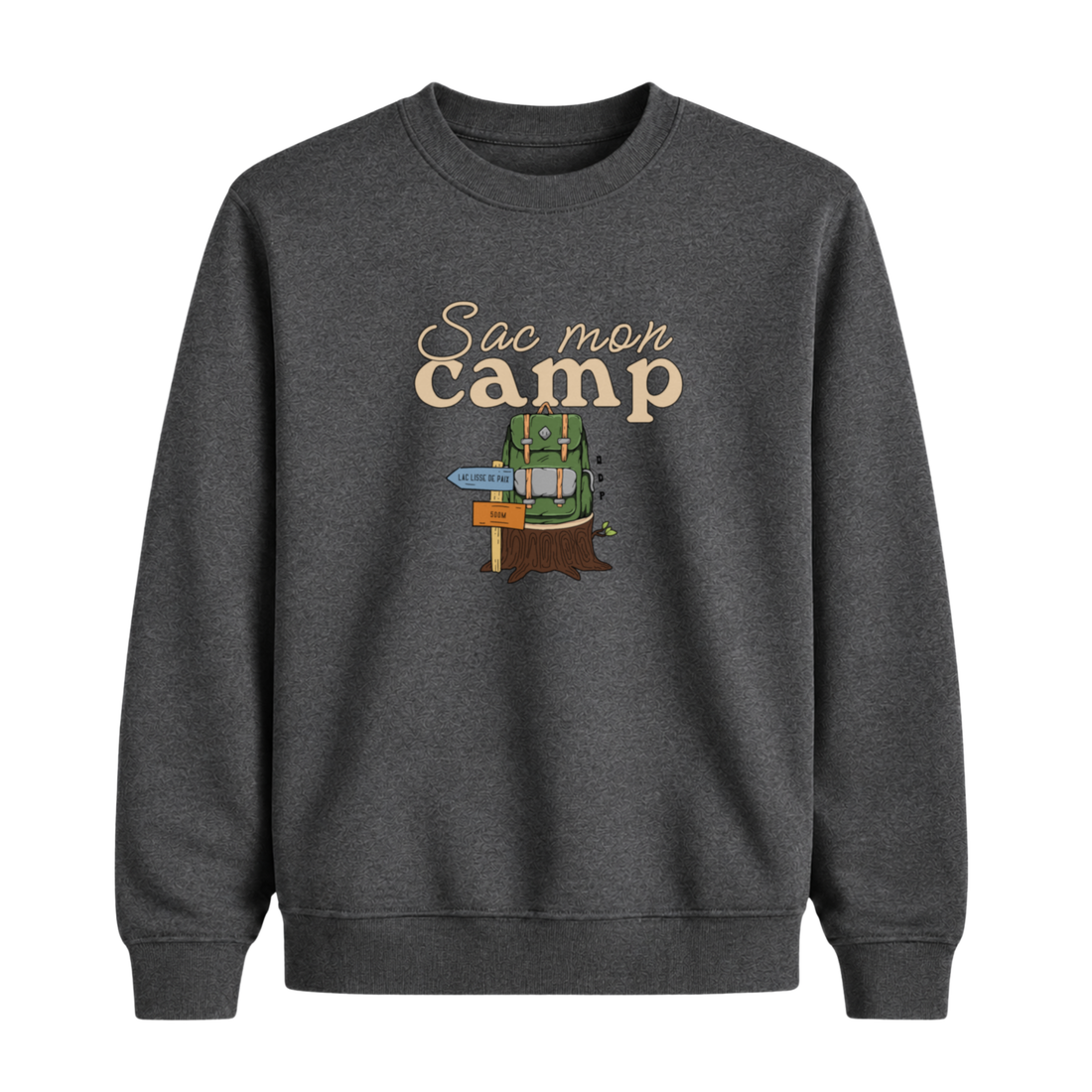Sweatshirt Sac Mon Camp