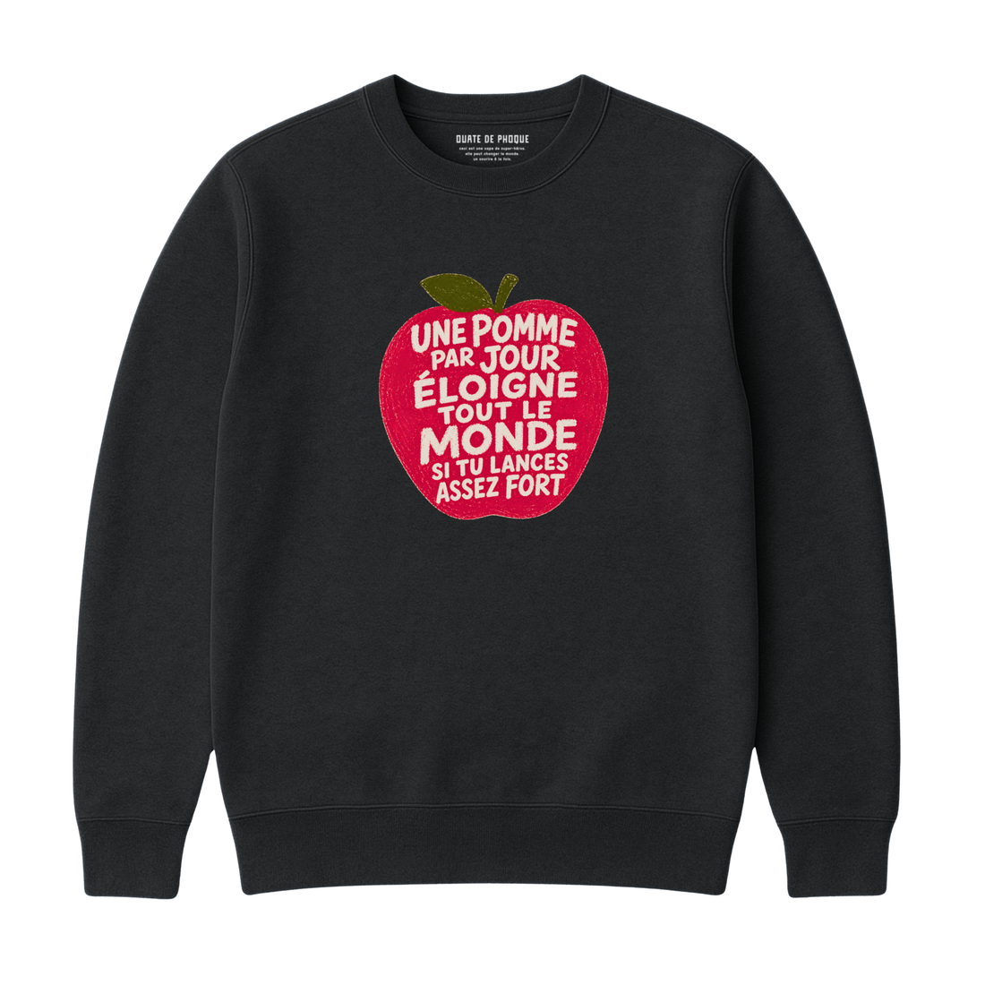 Sweatshirt Une Pomme Par Jour