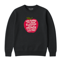 Sweatshirt Une Pomme Par Jour