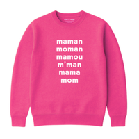 Sweatshirt Maman Moman