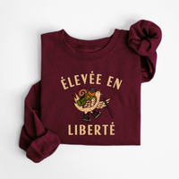 SWEATSHIRT ÉLEVÉE EN LIBERTÉ