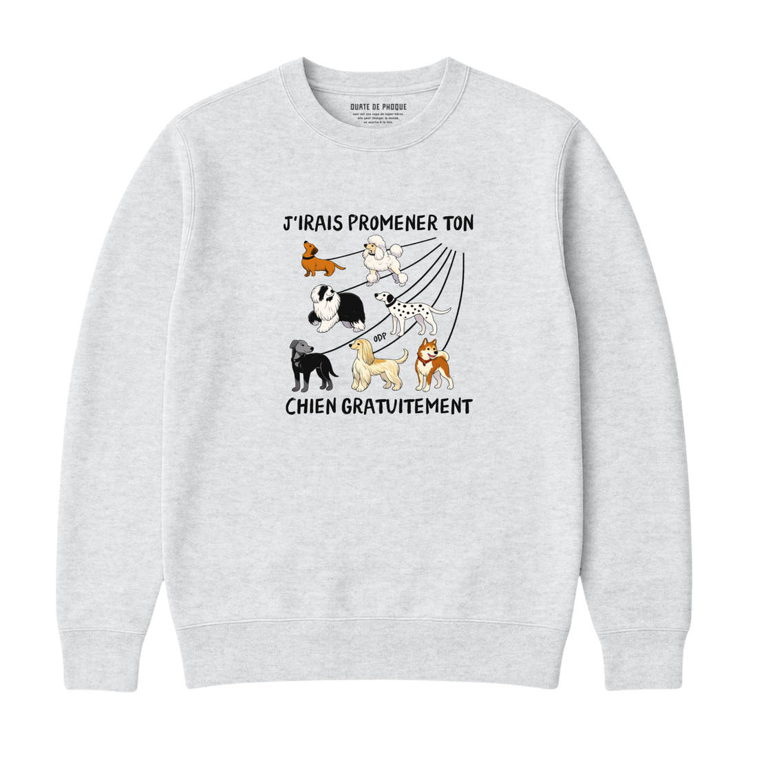 Sweatshirt Promener Ton Chien