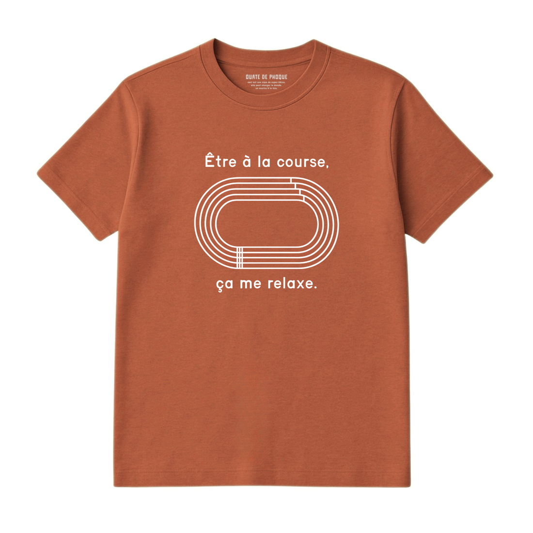 T-Shirt Être À La Course