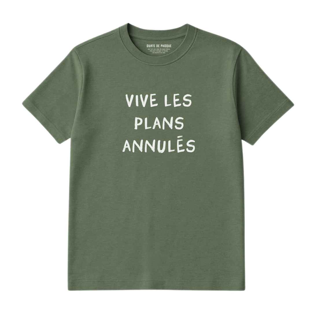 T-Shirt Plans Annulés