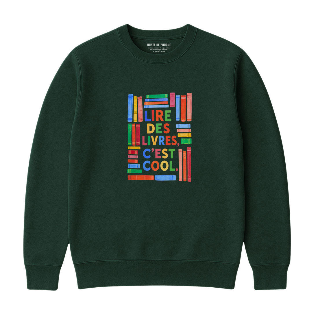Sweatshirt Lire Des Livres