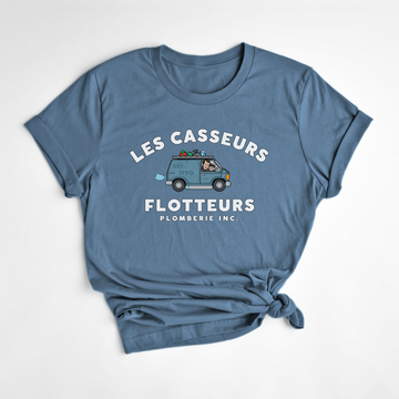 T-SHIRT CASSEURS FLOTTEURS - DENIM