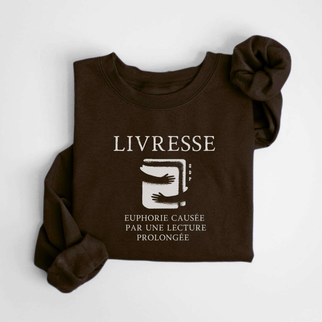 SWEATSHIRT LIVRESSE - ESPRESSO