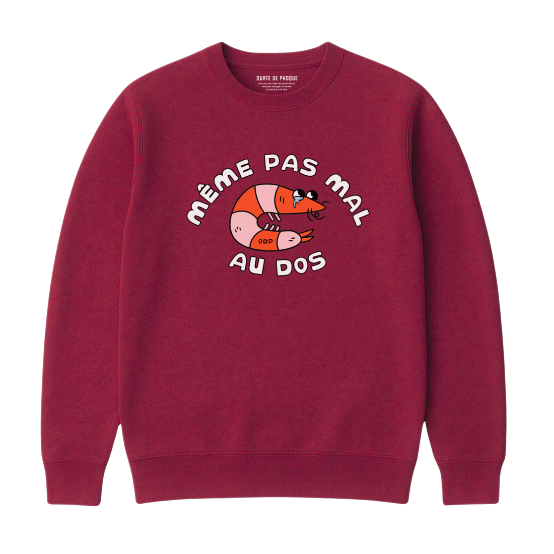 Sweatshirt Mal Au Dos