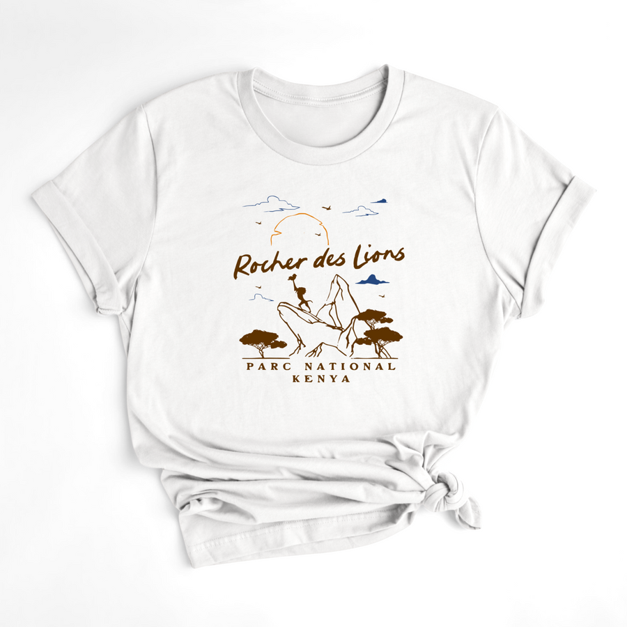 T-SHIRT ROCHER DES LIONS