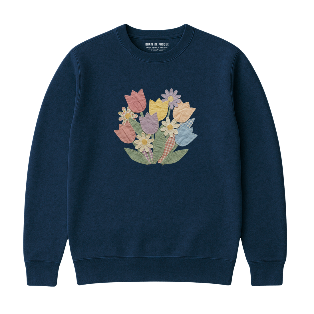 Sweatshirt Tulipes Patch
