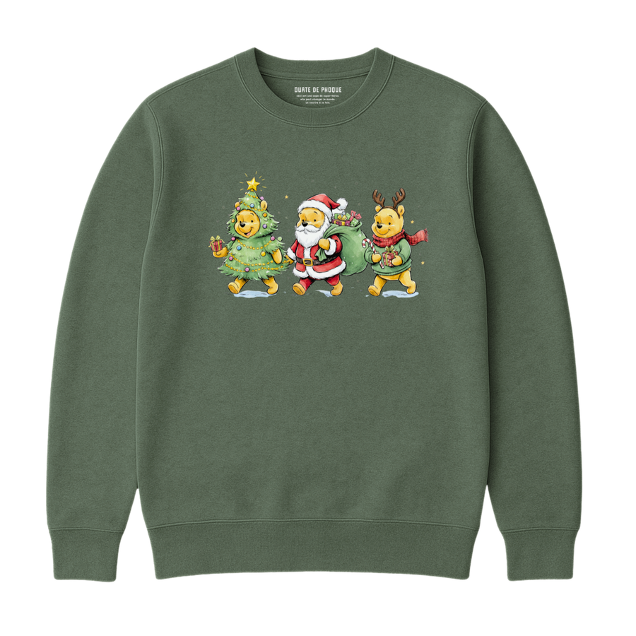 Sweatshirt Pooh Noël