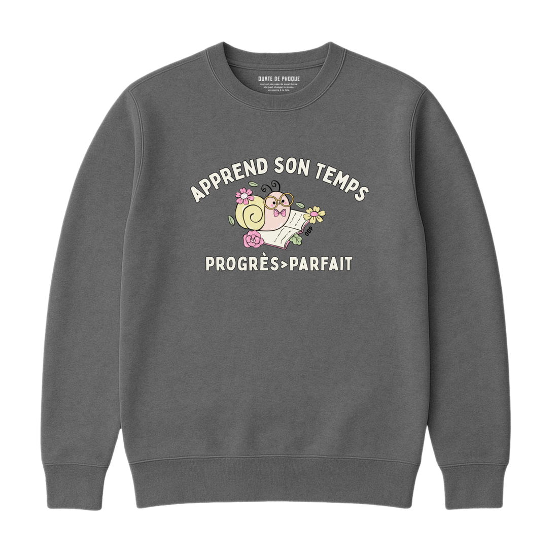 Sweatshirt Apprend Son Temps